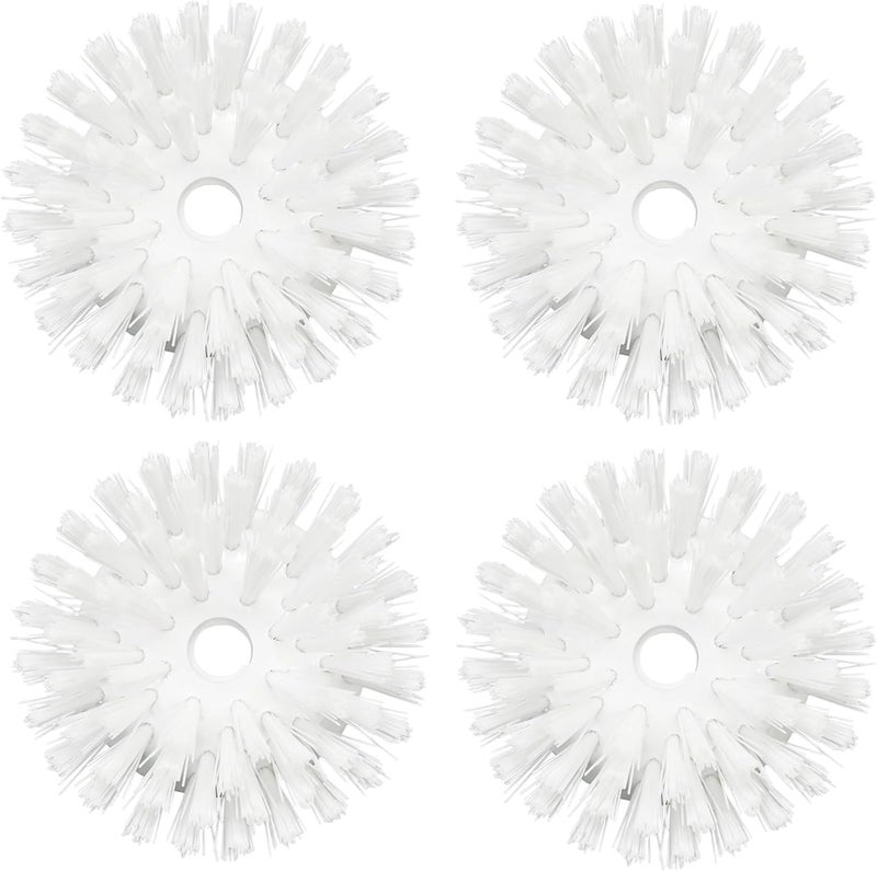 Pamrack 4 Pack Palm Brush Refills for OXO Soap Dispensing Palm Brush, Palm Brush Replacement Head - Image 1